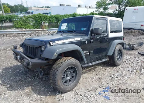 2014 Jeep Wrangler Sport из США, поврежденный, VIN 1C4AJWAG6EL207580